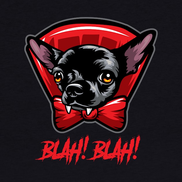 Chihuahua Vampire Halloween by IPRINT